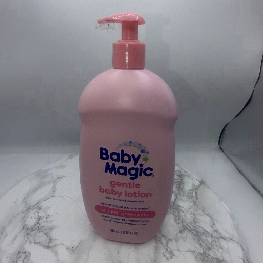 BABY MAGIC Gentle Baby Lotion Original Baby Scent-30 Fl oz NEW!